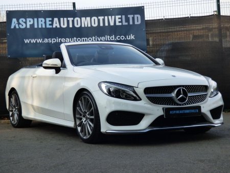 MERCEDES-BENZ C CLASS 2.1 C220d AMG Line Cabriolet Euro 6 (s/s) 2dr