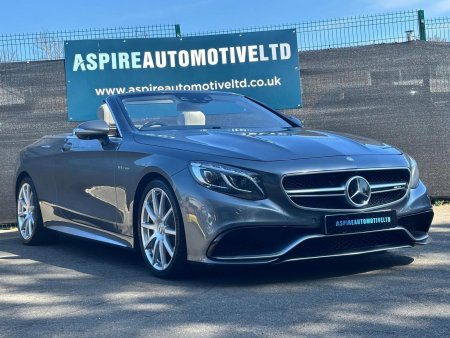 MERCEDES-BENZ S CLASS 5.5 S63 V8 AMG S Cabriolet SpdS MCT Euro 6 (s/s) 2dr